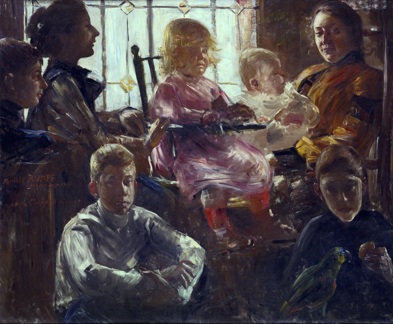 Familien Rumpf av Lovis Corinth