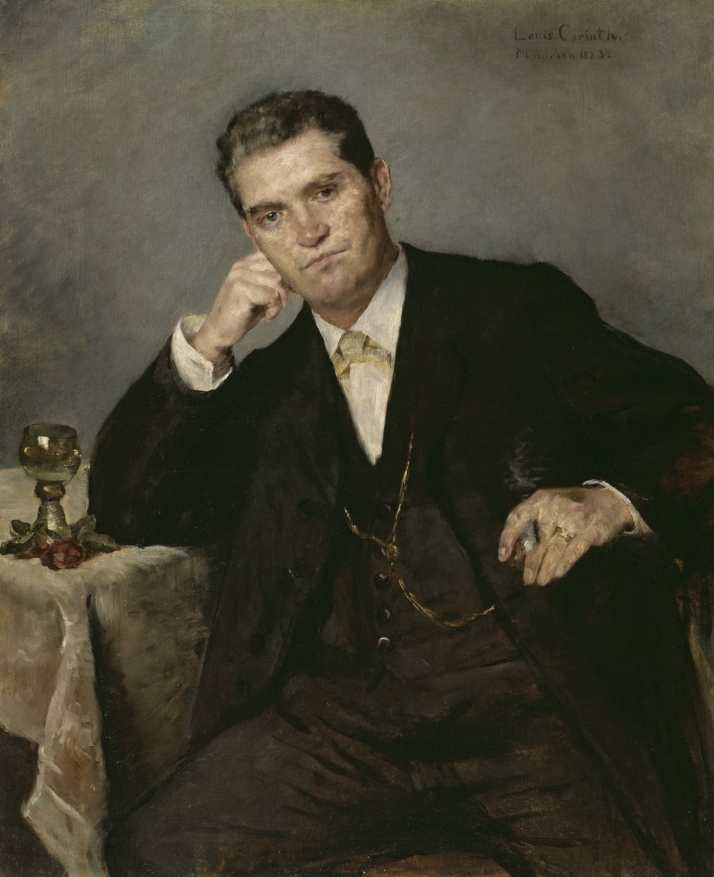 Franz Heinrich Corinth, kunstnerens far av Lovis Corinth