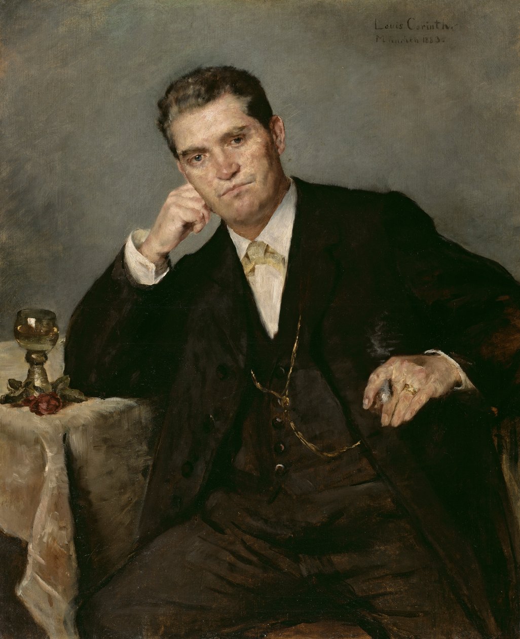 Franz Heinrich Corinth, kunstnerens far av Lovis Corinth