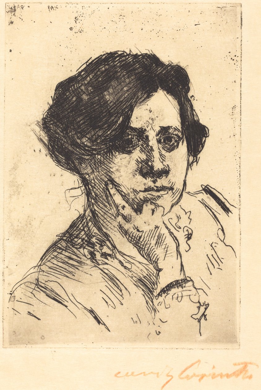 Leder for kvinnen, 1911. av Lovis Corinth