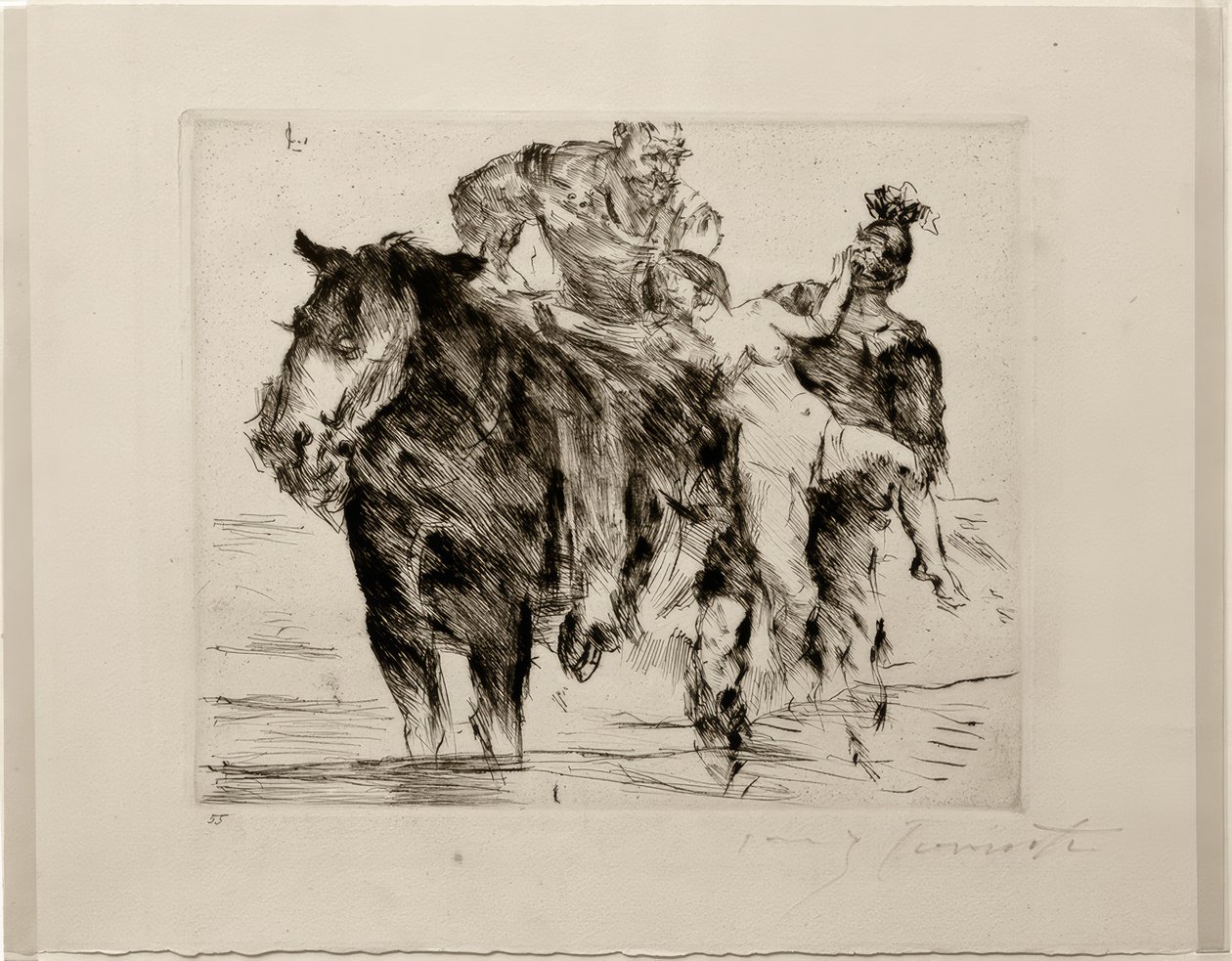 Kvinneran av Lovis Corinth