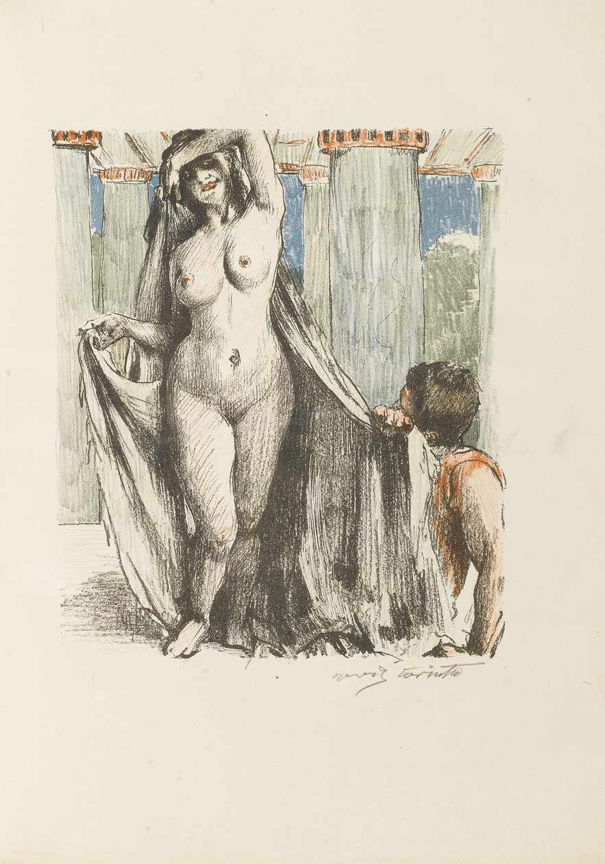 Illustrasjon til Song of Songs, 1911 av Lovis Corinth