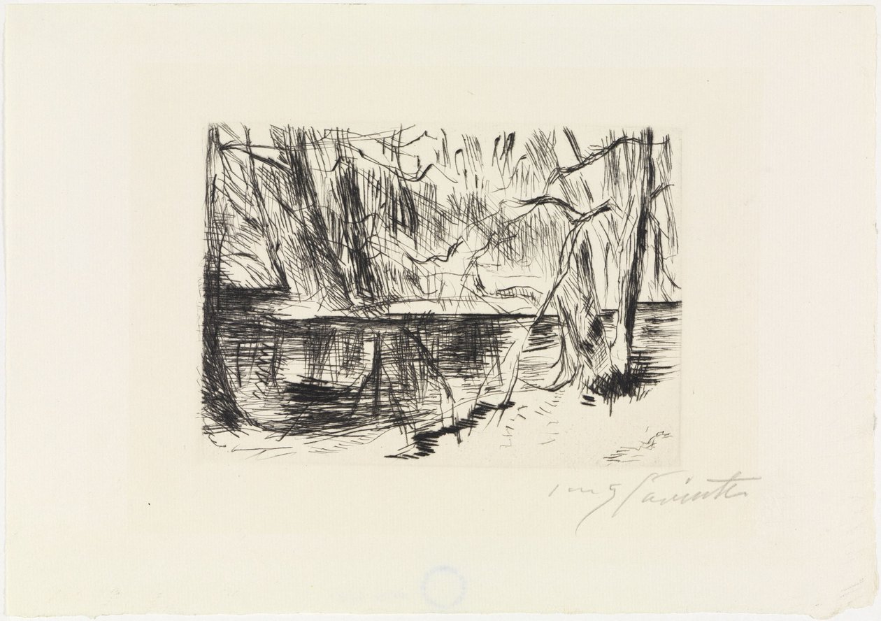 I Tiergarten av Lovis Corinth