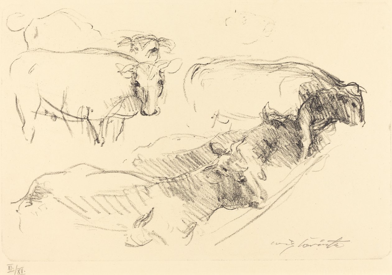 kyr av Lovis Corinth