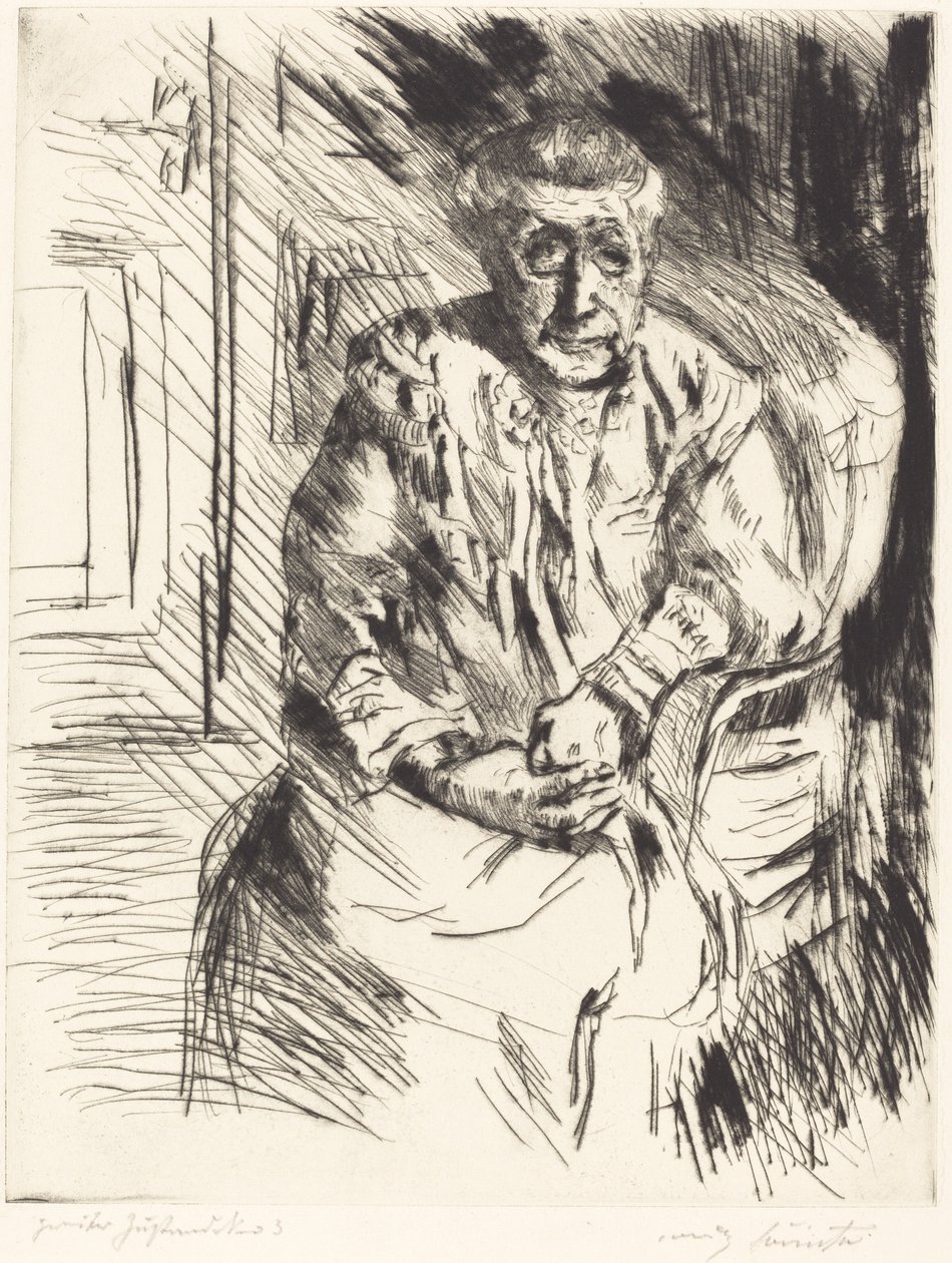 Ma Belle Mere Svigermor, 1919. av Lovis Corinth