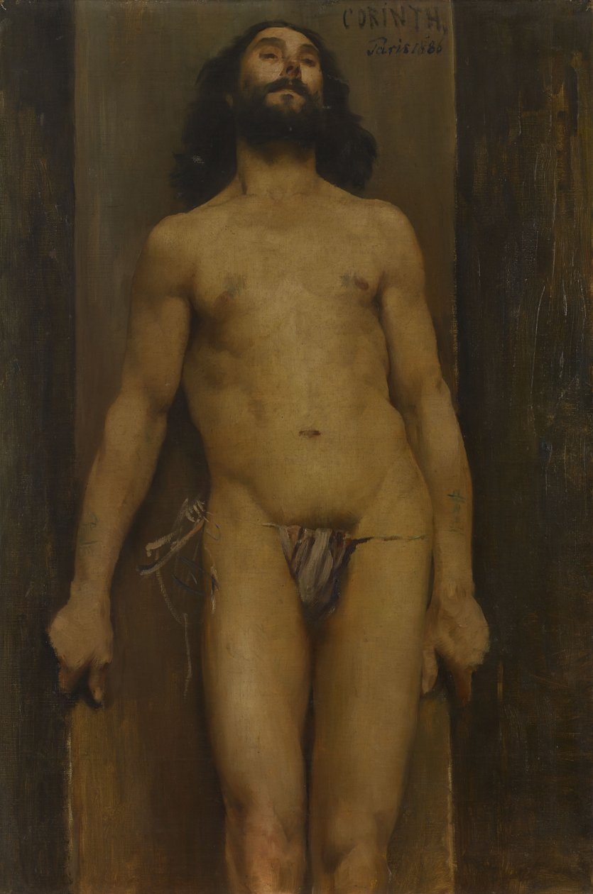 Mannlig akt av Lovis Corinth