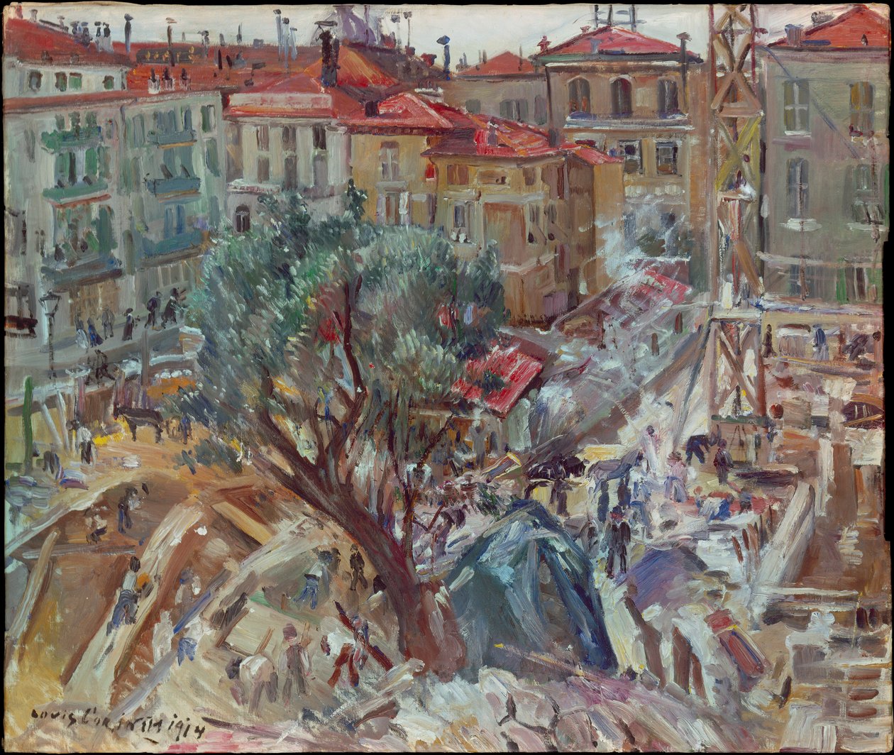 Ny bygning i Monte Carlo av Lovis Corinth