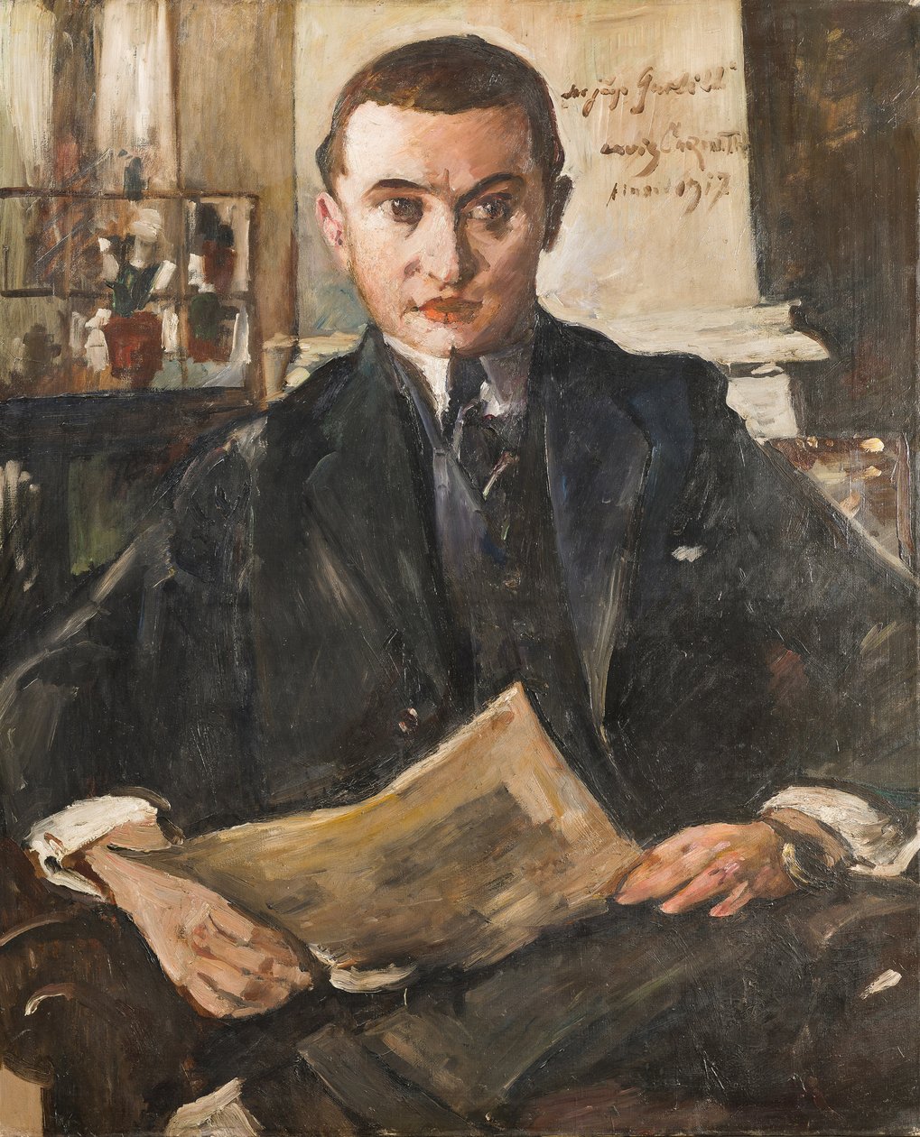 Portrett av Wolfgang Gurlitt, 1917. av Lovis Corinth