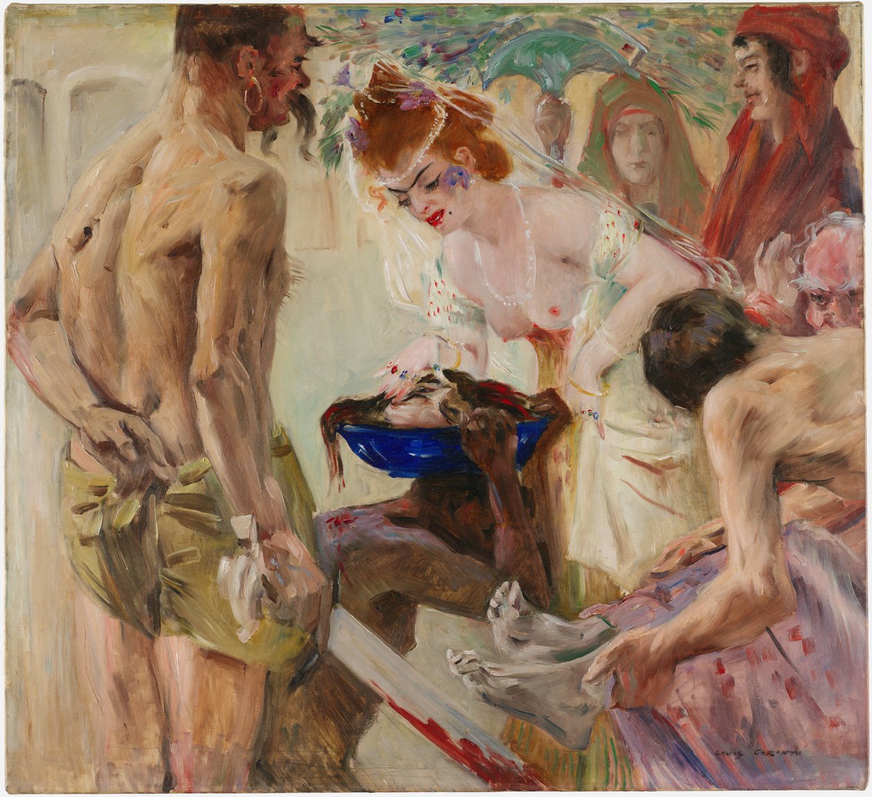 Salome (1. versjon) av Lovis Corinth