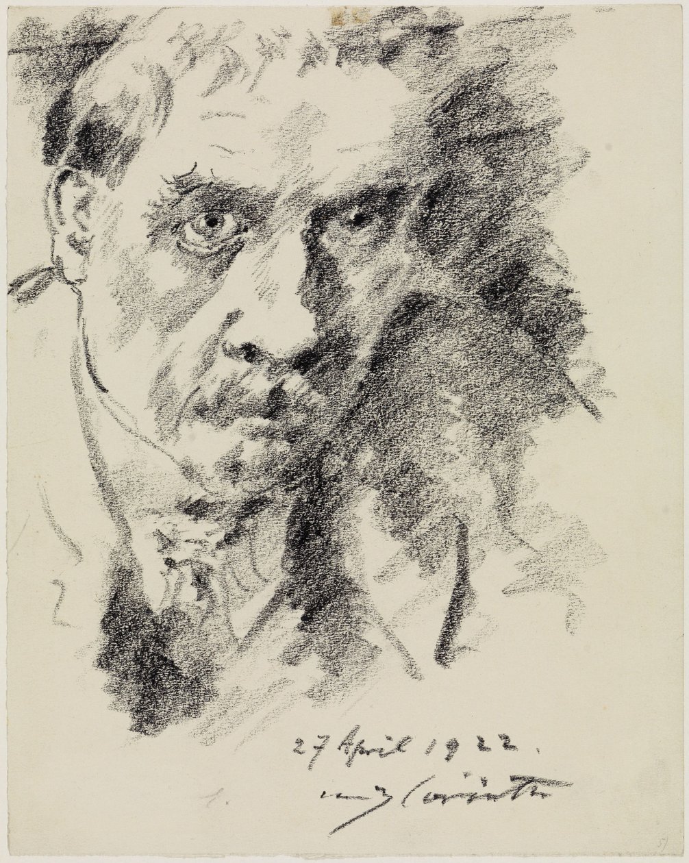 Selvportrett av Lovis Corinth