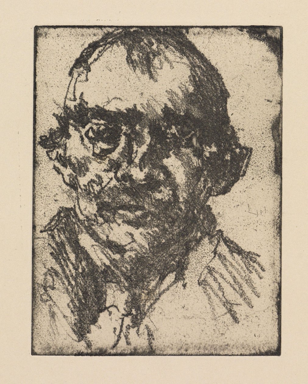 Selvportrett 1921 av Lovis Corinth