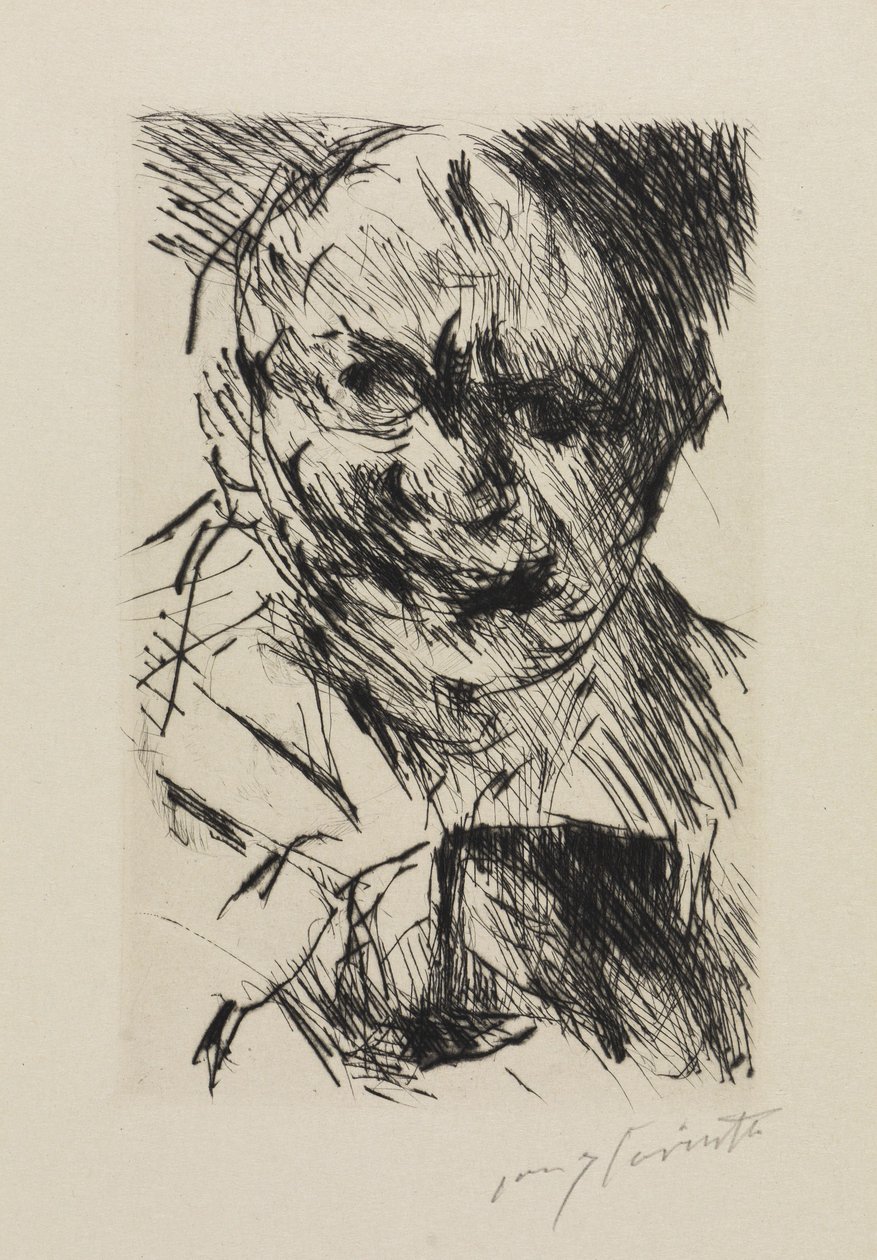 Selvportrett 1923 av Lovis Corinth