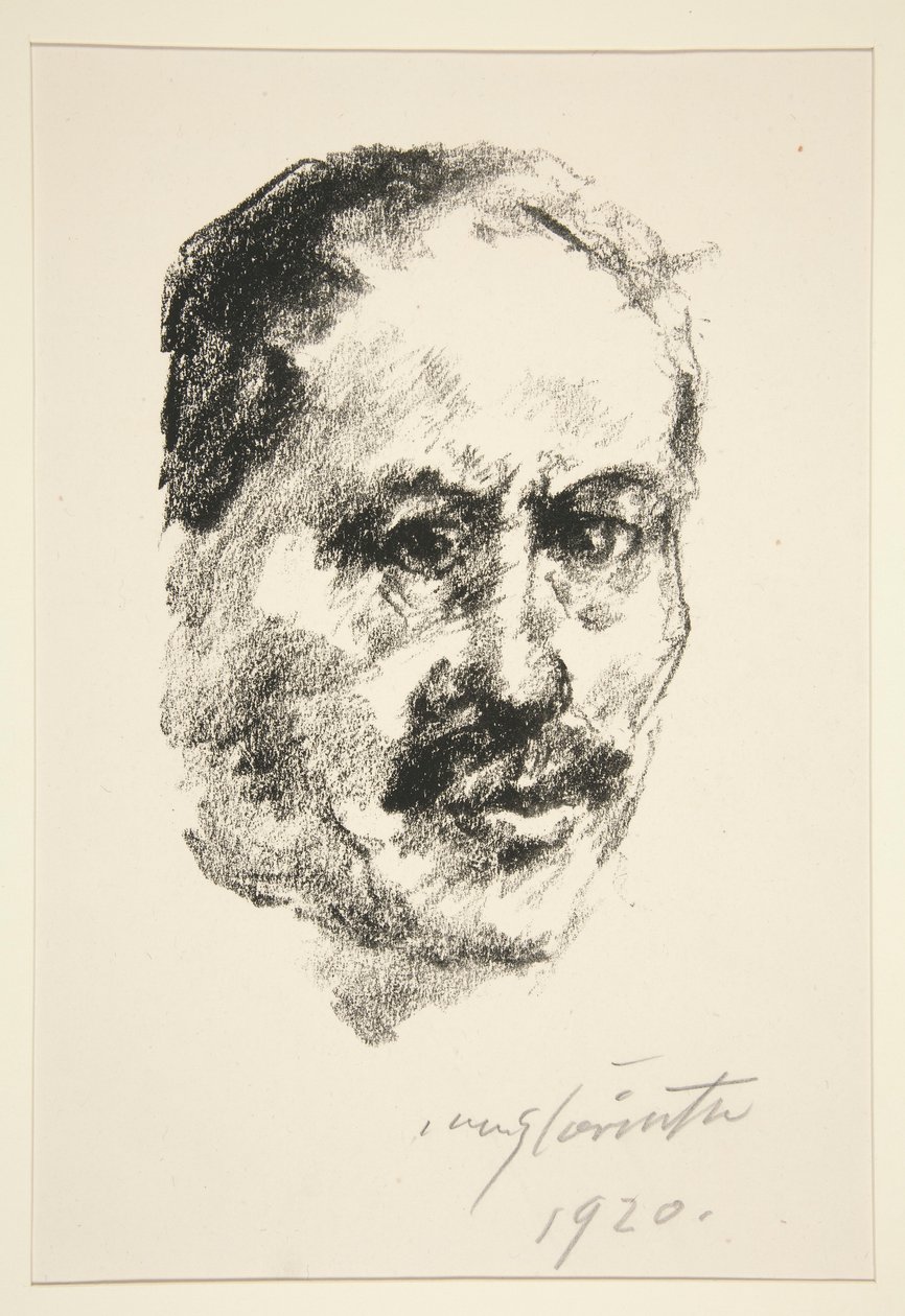 Selvportrett av Lovis Corinth
