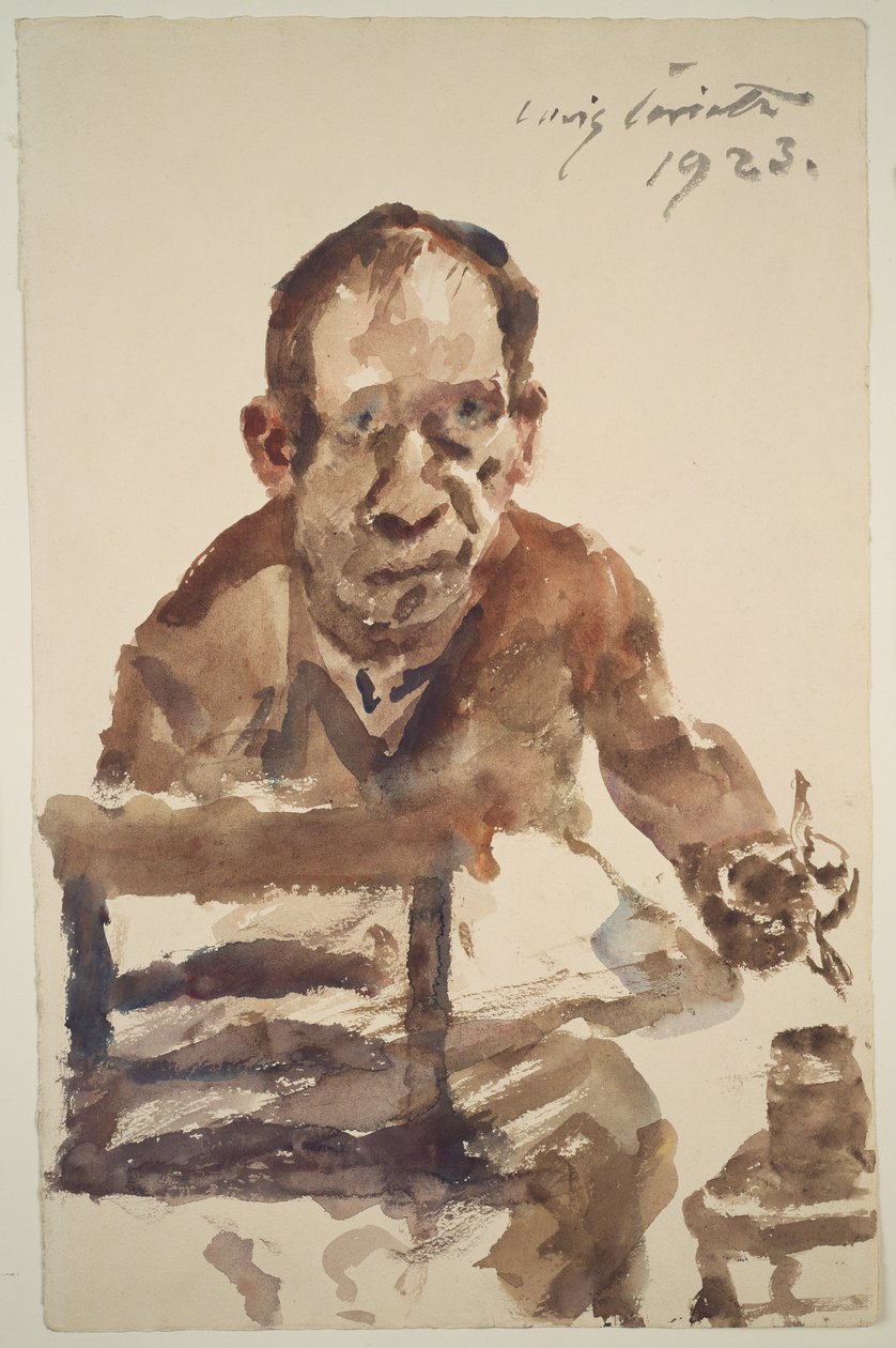 Selvportrett av Lovis Corinth