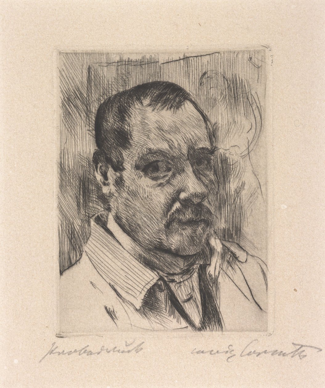 Selvportrett av Lovis Corinth