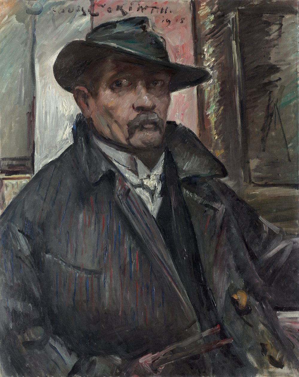 Self-Portrait with Hat and Coat   1307928   no       norwegian Successfully Translated  Original: St. Paul Translat: St. Paul 1338437 no norwegian Successfully Translated Original: Calton Hill (colour litho) Translat: Calton Hill (colour litho) 1408237 no  av Lovis Corinth