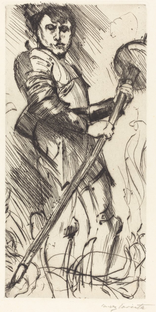 St. Georg (Saint George) av Lovis Corinth
