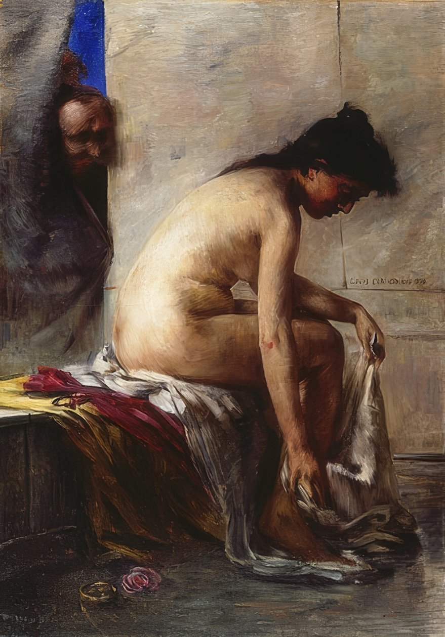 Susanna i badekaret. 1890 av Lovis Corinth