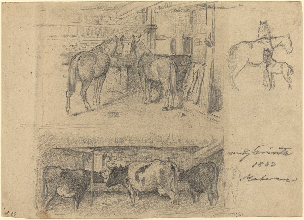 Låven av Lovis Corinth