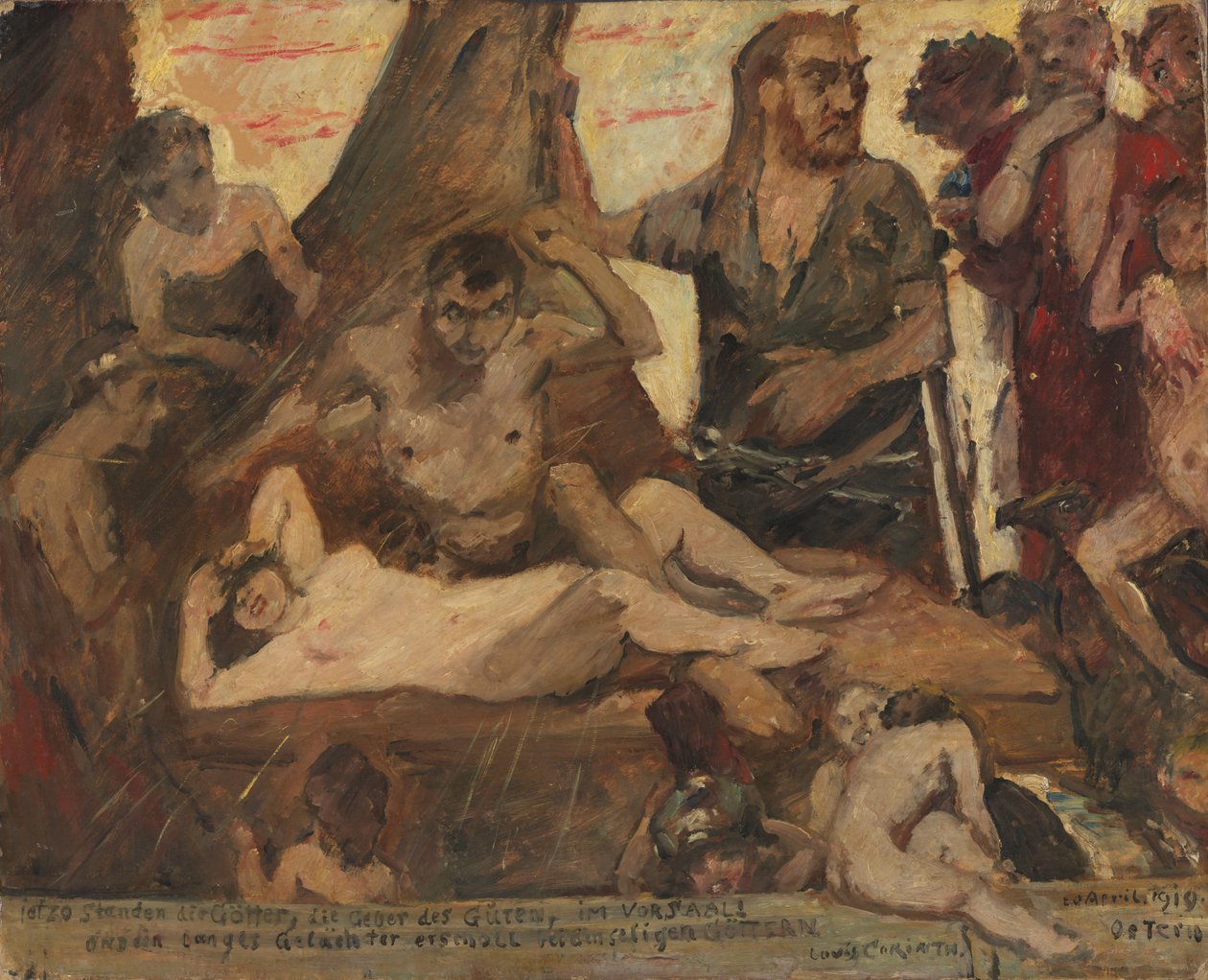 Den homeriske latteren av Lovis Corinth