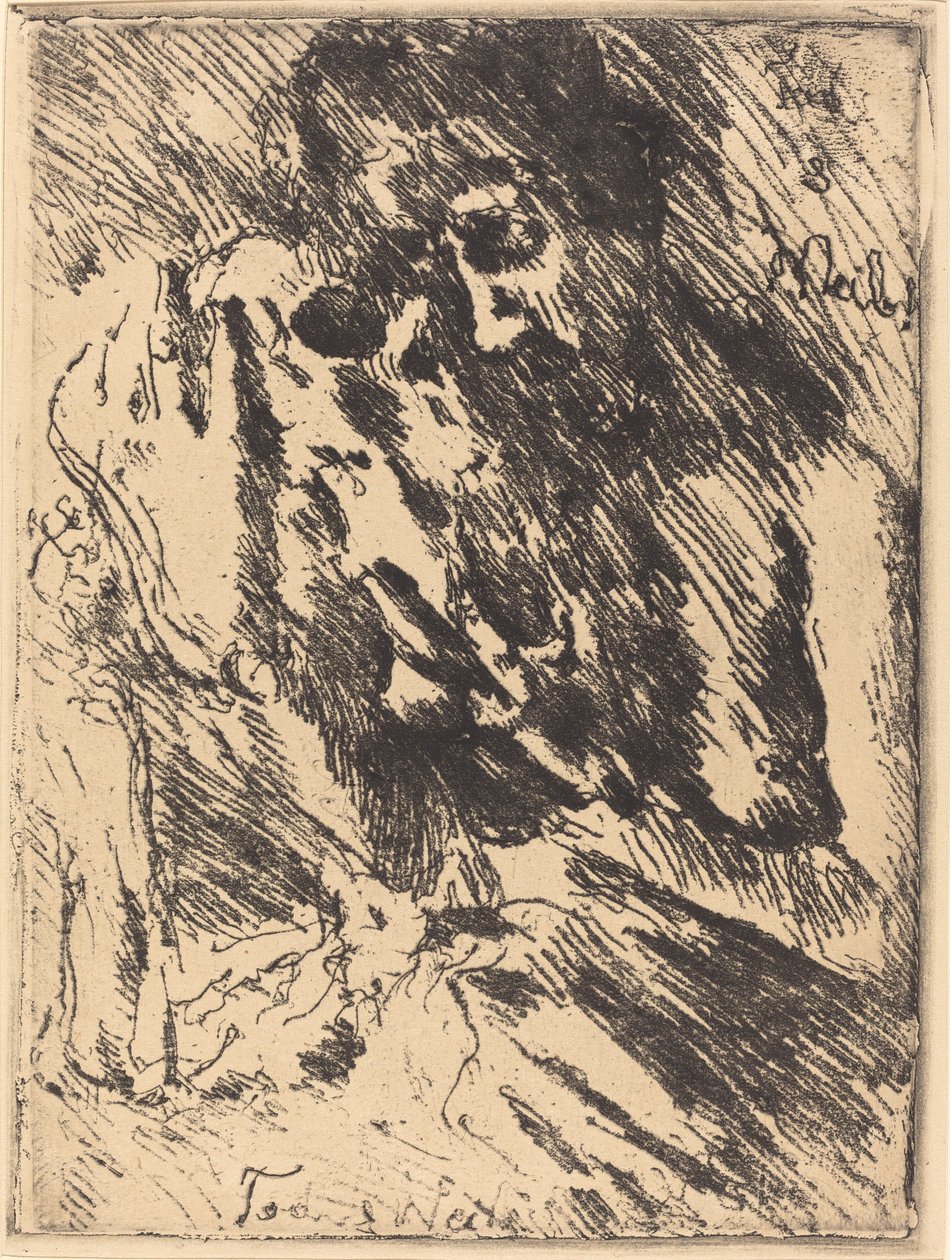 Døden og kvinnen av Lovis Corinth