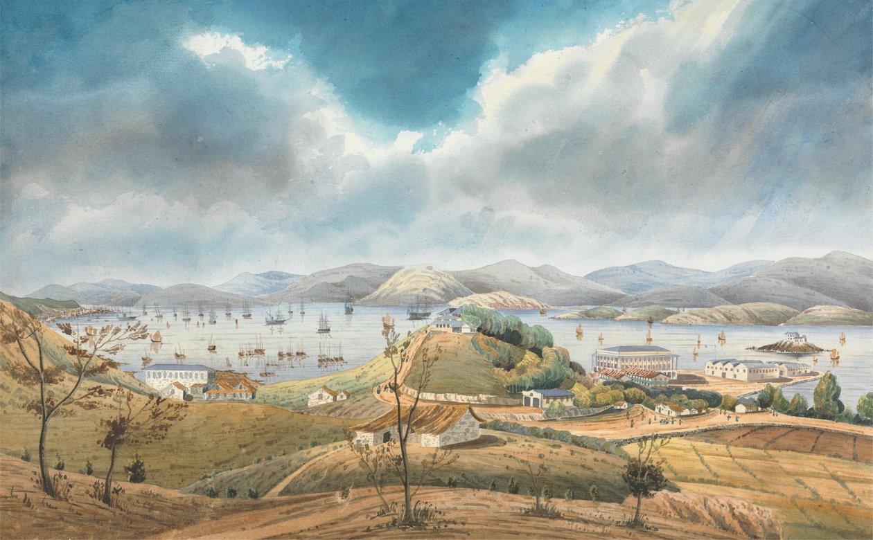 Hong Kong havn av Lt. Humphrey John Julian