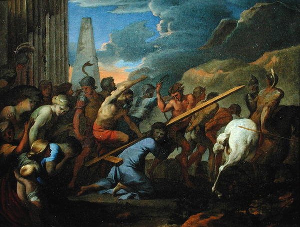The Carrying of the Cross, ca.1640 av Lubin Baugin