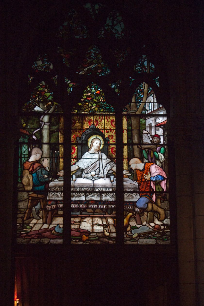 Emmaus siste kveldsmat av Luc Olivier Merson