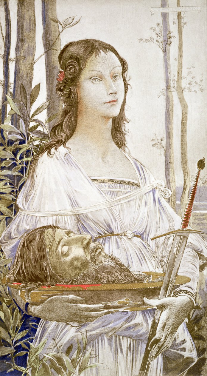 Salome med hodet til døperen Johannes, fra 