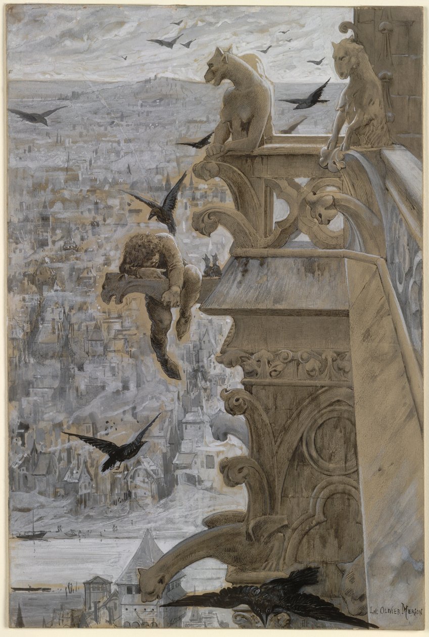 Notre Dame i Paris av Luc Olivier Merson