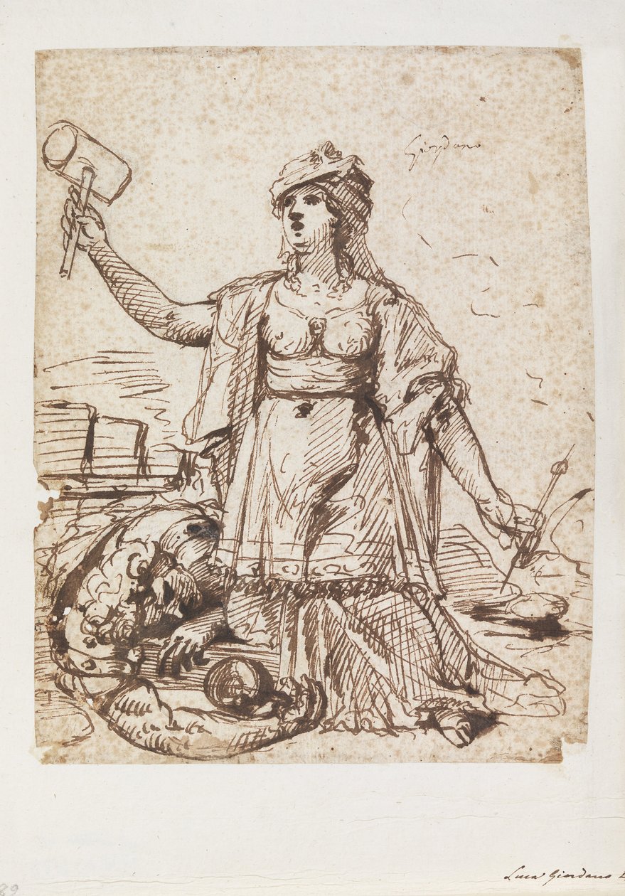 Jael og Sisera av Luca Giordano