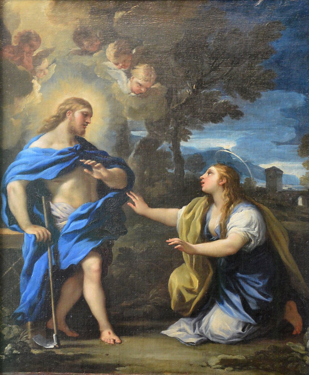 Kristus viser seg for Magdalen av Luca Giordano