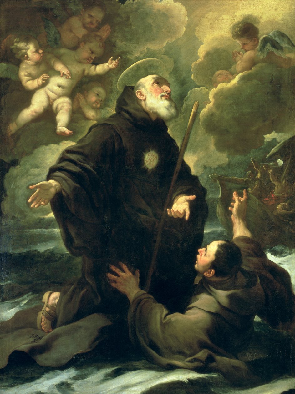 Frans av Paola, 1416-1507) av Luca Giordano