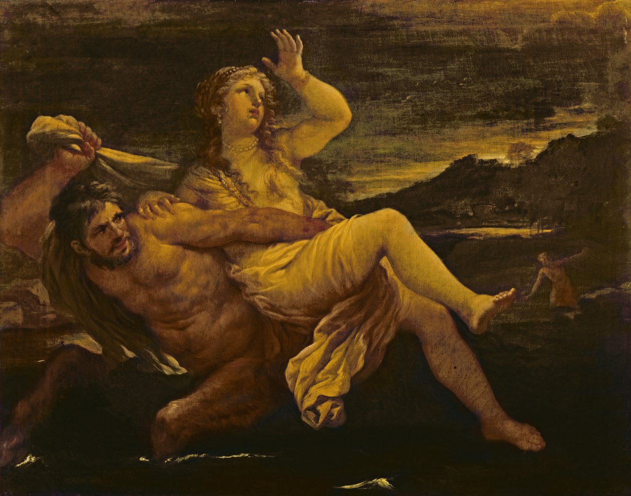 Bortføringen av Deianeira av Luca Giordano