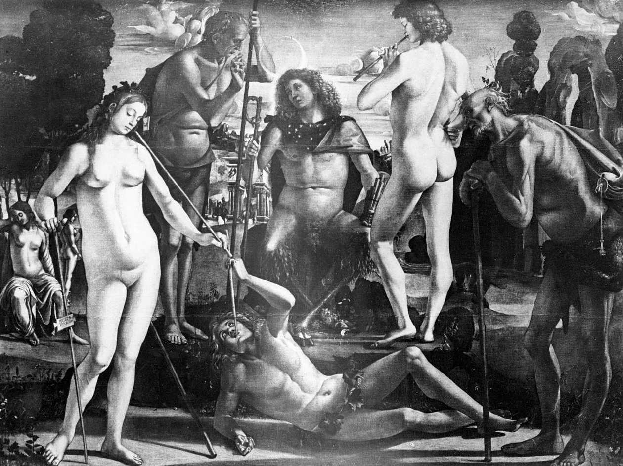 Court of Pan, ca. 1484 av Luca Signorelli