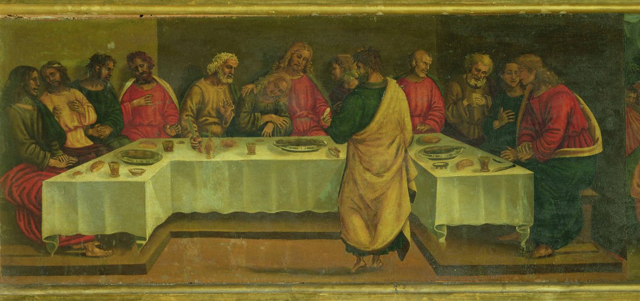 Predella Panel: Nattverd av Luca Signorelli