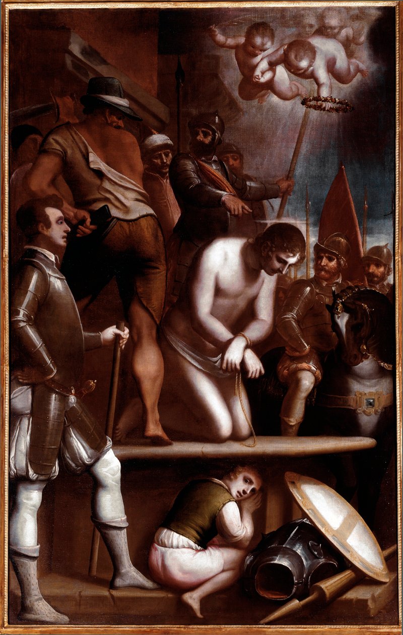 Avsetningen av Saint George (maleri av Luca Cambiaso