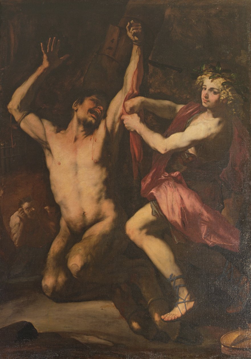 Apollo og Marsia, ca. 1678 (olje på lerret) av Luca Giordano