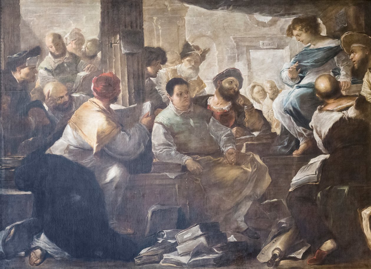 Kristus blant legene av Luca Giordano