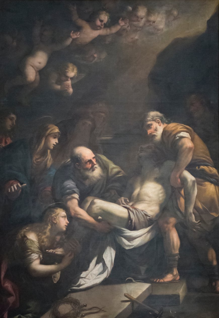 Deponering av Luca Giordano