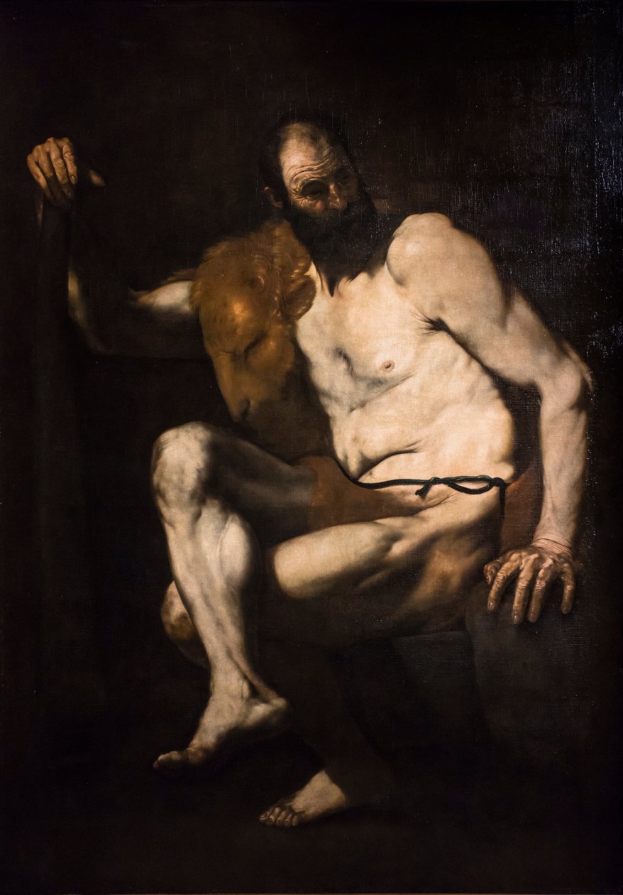 Herkules i ro av Luca Giordano