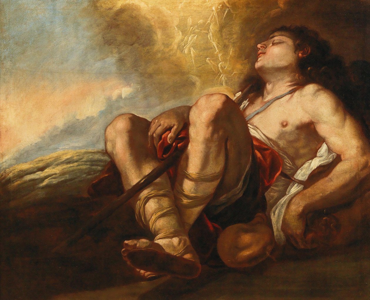 Jakobs drøm, tidlig på 1650-tallet. av Luca Giordano