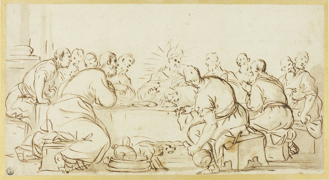 Siste måltid av Luca Giordano