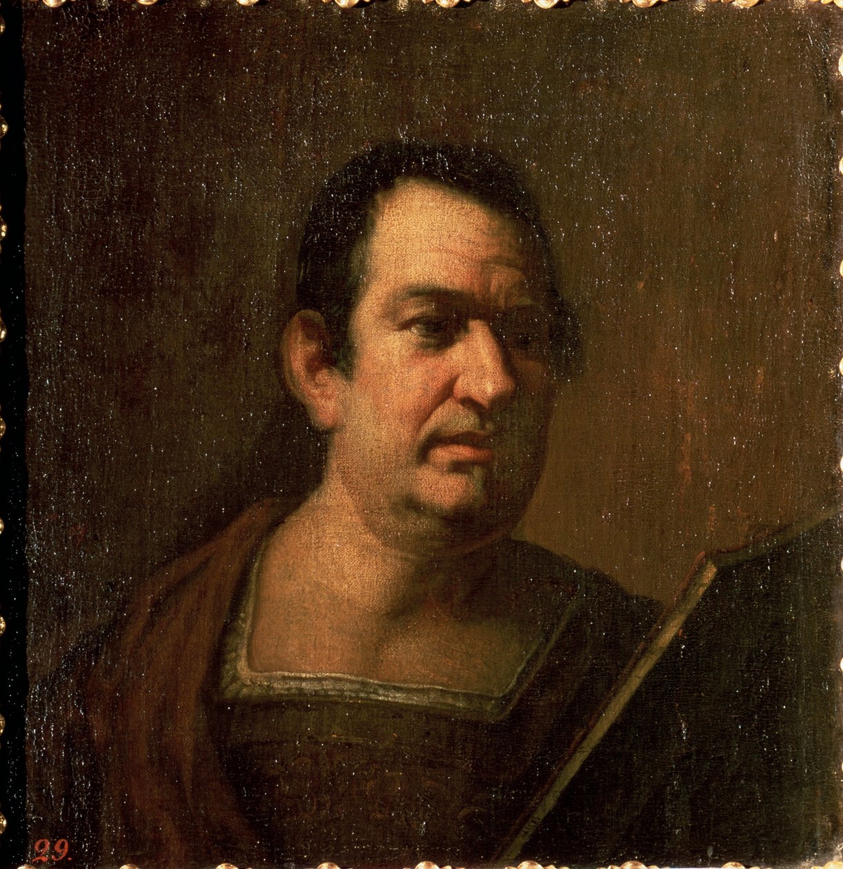 Portrett av en mann, ca. 1600-tallet av Luca Giordano