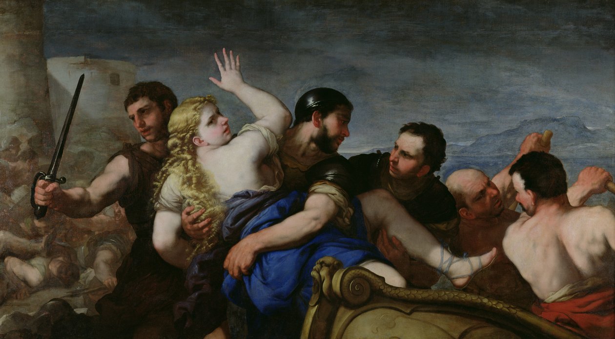 bortføring av Helena av Luca Giordano