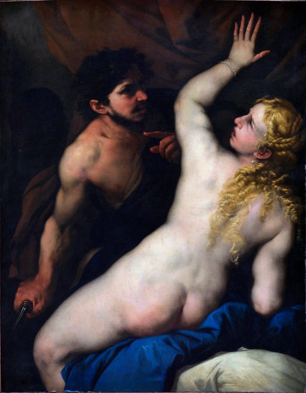 Tarquin og Lucretia av Luca Giordano