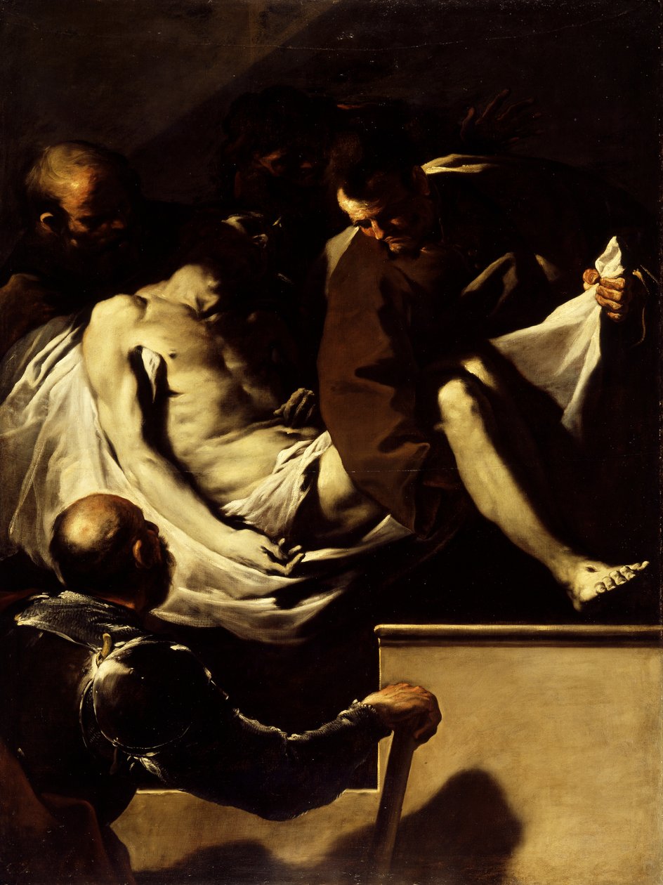 Kristi gravleggelse, ca. 1659-60 av Luca Giordano