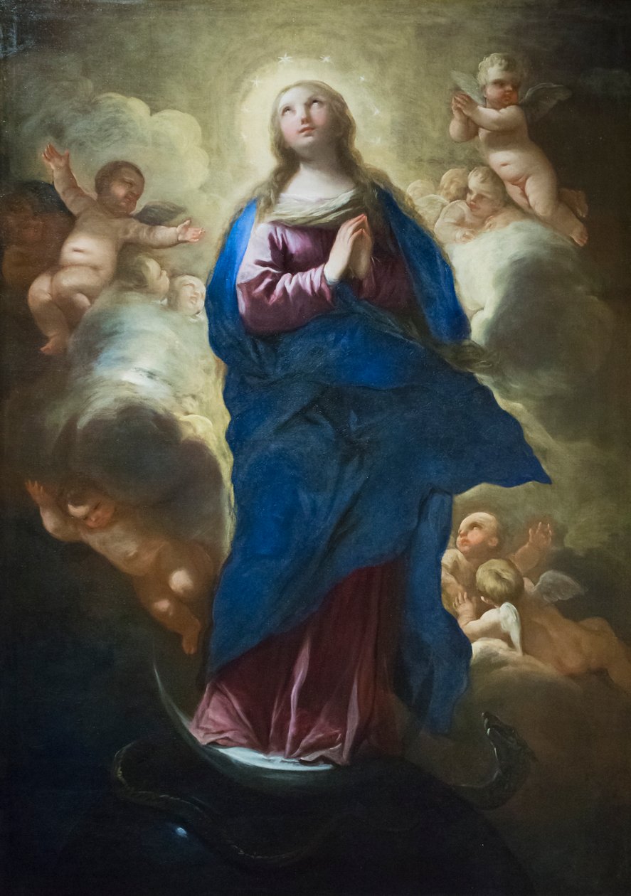 Den ulastelige unnfangelsen av Luca Giordano