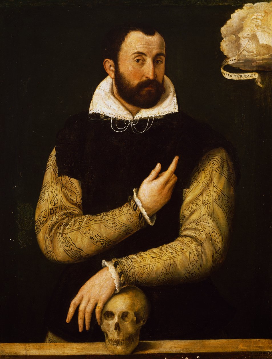 Portrett av Girolamo Rossi (olje på lerret) av Luca Longhi