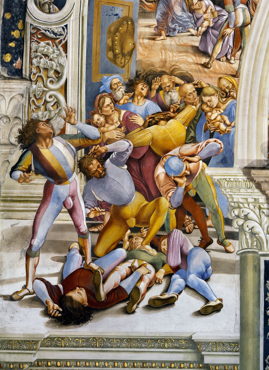 Apocalypse, fra Last Judgment fresco cycle av Luca Signorelli